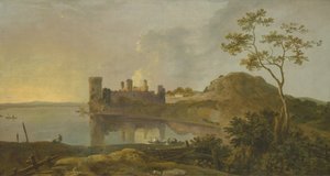 Tarde de Verano (Castillo de Caernarvon) de Richard Wilson